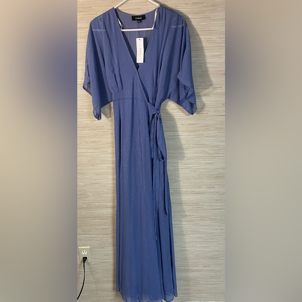Wrap maxi dress